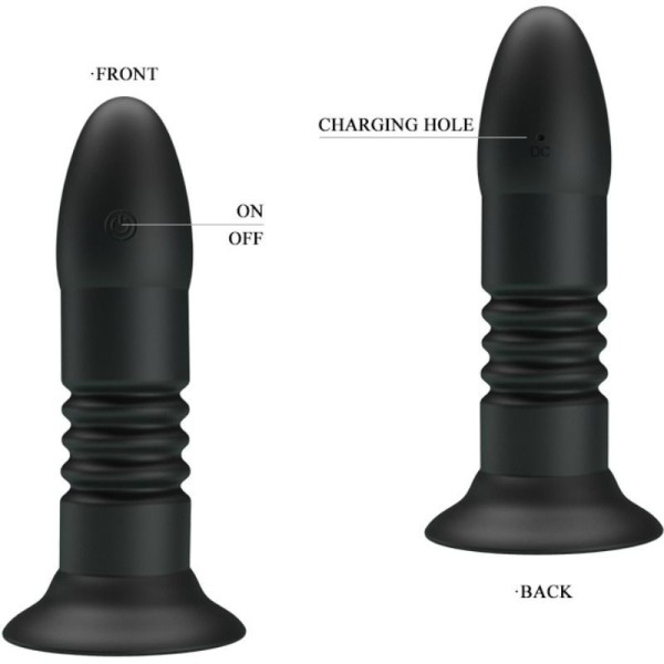 BONITO AMOR - PLUG MAGIC JINGER PARA CIMA E PARA BAIXO E VIBRAÇÃO BONITO AMOR BOTTOM