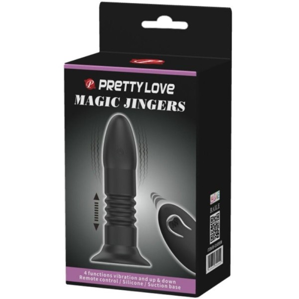 BONITO AMOR - PLUG MAGIC JINGER PARA CIMA E PARA BAIXO E VIBRAÇÃO BONITO AMOR BOTTOM