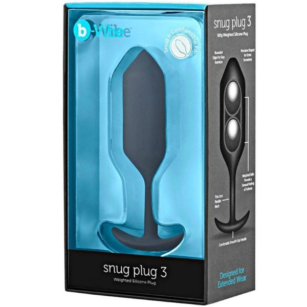 B-VIBE - ANAL PLUG SNUG PLUG 3 B-VIBE - Vibradores anais
