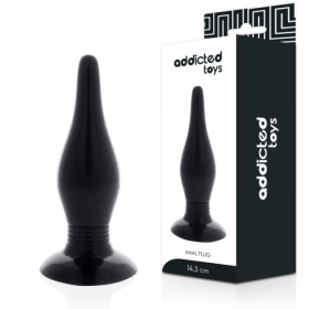 ADDICTED TOYS - PLUG ANAL 14,5 CM NEGRO ADDICTED TOYS - Plugs ana