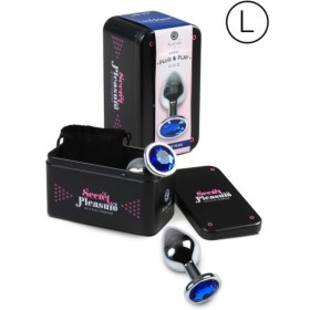 SECRETPLAY - PLUG ANAL TAILLE L BLEU SECRETPLAY TOYS - Bouchons anaux