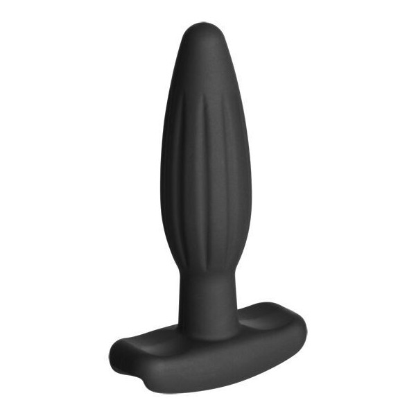 ELECTRASTIM - SILICONE NOIR ROCKER ANAL PLUG PETIT ELECTRASTIM