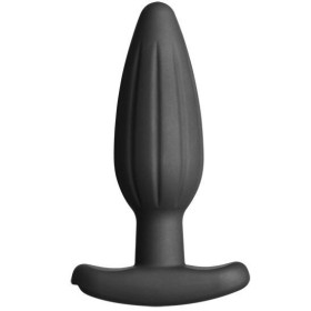 ELECTRASTIM - SILICONE NOIR ROCKER BUTTT PLUG MOYEN ELECTRASTIM