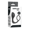 ADDICTED TOYS - PLUG ANAL AVEC ANNEAU EN SILICONE NOIR ADDICTED TOYS