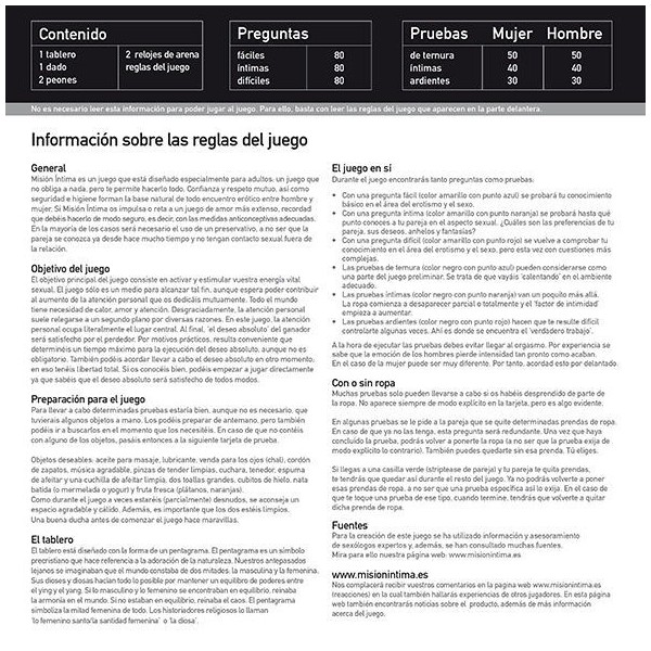 TEASE & PLEASE - ÉDITION ORIGINALE MISSION INTIME TEASE&PLEASE