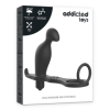 ADDICTED TOYS - PLUG ANAL AVEC ANNEAU EN SILICONE NOIR 12 CM ADDICTED TOYS