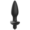 ADDICTED TOYS - MASSAGER PLUG ANAL AVEC VIBRATION NOIR ADDICTED TOYS