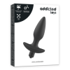 ADDICTED TOYS - MASSAGER PLUG ANAL AVEC VIBRATION NOIR ADDICTED TOYS