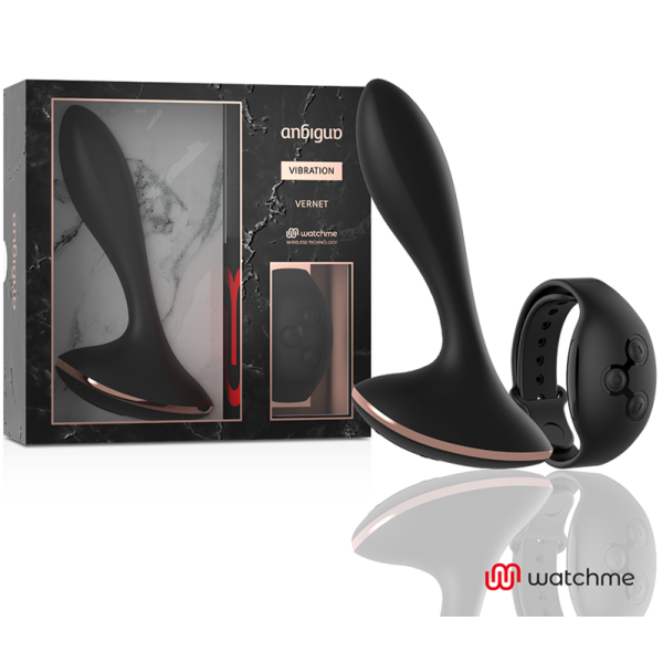 ANBIGUO - WATCHME CONTROL REMOTO VIBRADOR PLUG ANAL VERNET ANBIGU