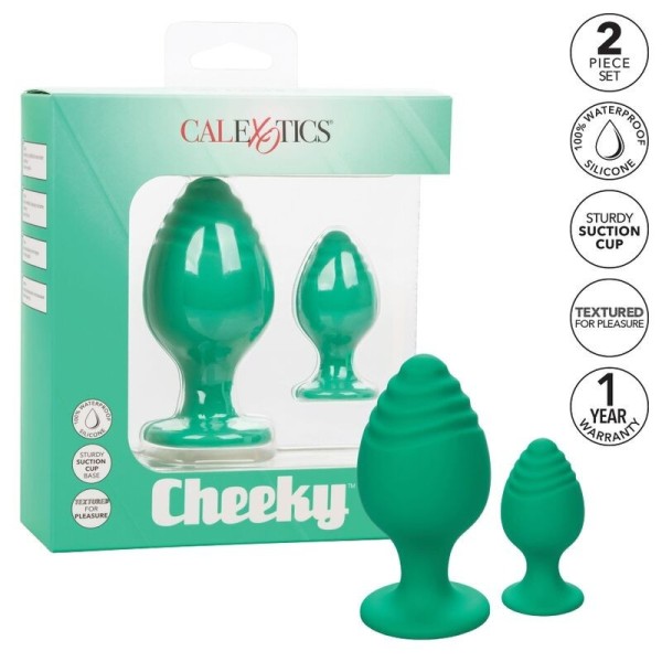 CALEXOTICS - PLUG CHEEKY VERDE CALEXOTICS - Plugues anais
