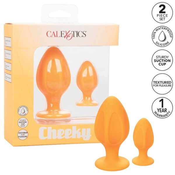 CALEXOTICS - BOUCHON CHEEKY ORANGE CALEXOTICS - Bouchons anaux