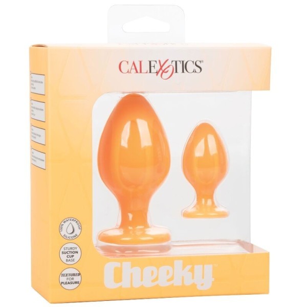 CALEXOTICS - CHEEKY PLUG NARANJA CALEXOTICS - Plugs anales