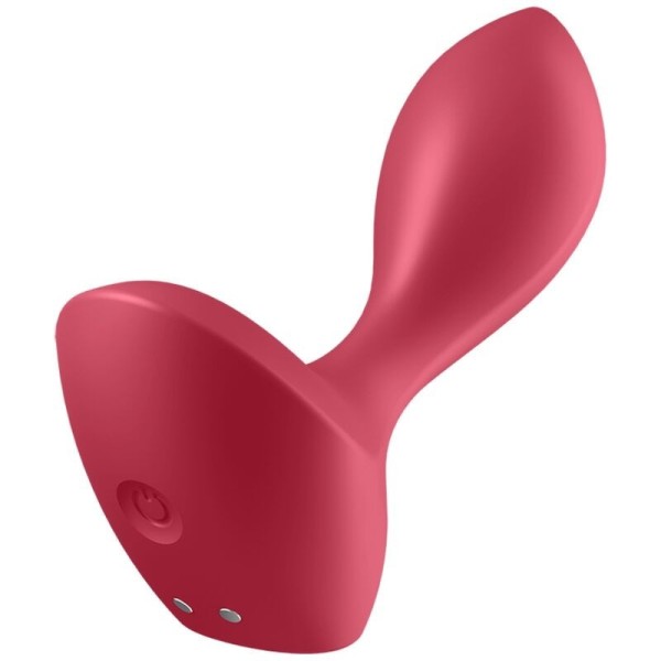 SATISFYER - PLUG VIBRADOR BACKDOOR LOVER ROJO SATISFYER PLUGS