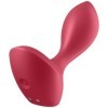 SATISFYER - PLUG VIBRADOR BACKDOOR LOVER ROJO SATISFYER PLUGS