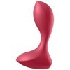 SATISFYER - BOUCHON VIBRANT BACKDOOR LOVER ROUGE SATISFYER PLUGS