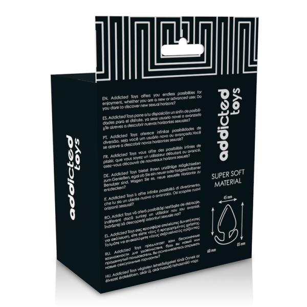 ADDICTED TOYS - BOUCHON ANAL 8.5 CM ADDICTED TOYS - Bouchons anaux