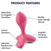 SATISFYER - ENCHUFE VIBRADOR GAME CHANGER PLUGS SATISFYER ROSA