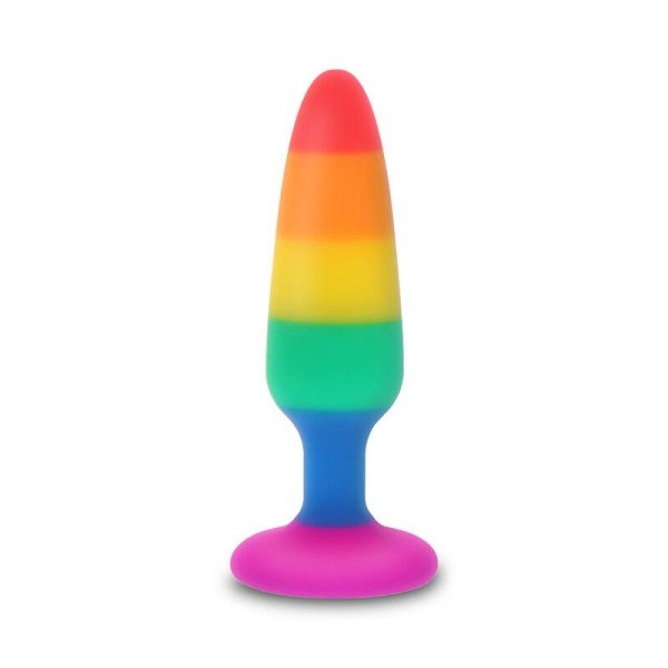 PLUG BANDERA LGBT TWINK 8,5 CM PRIDE - Varios masturbadores