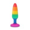 PLUG BANDERA LGBT TWINK 8,5 CM PRIDE - Varios masturbadores