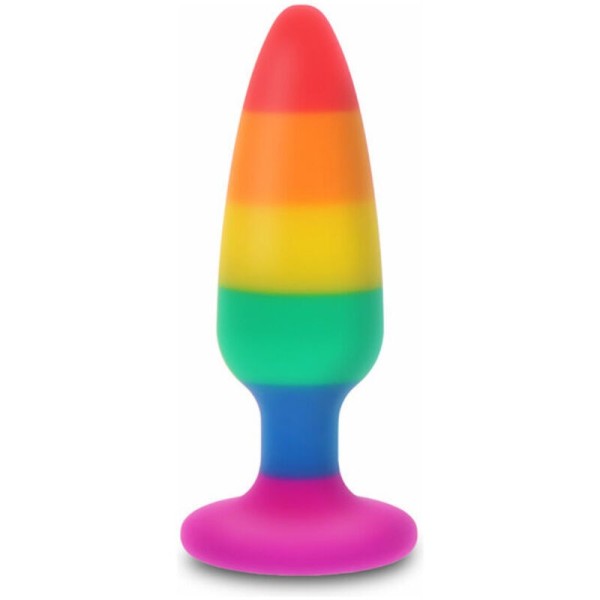 DRAPEAU LGBT PLUG HUNK 10.5 CM PRIDE - Divers masturbateurs