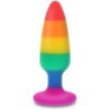 DRAPEAU LGBT PLUG HUNK 10.5 CM PRIDE - Divers masturbateurs