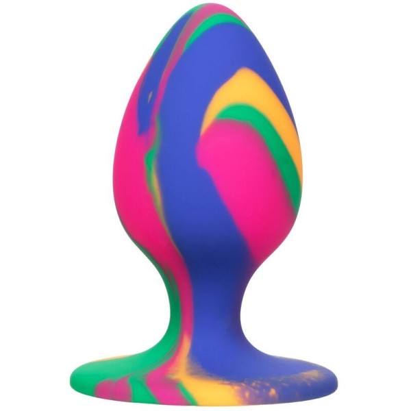CALEXOTICS - PLUG ANAL CHEEKY MÉDIO TIE-DYE CALEXOTICS