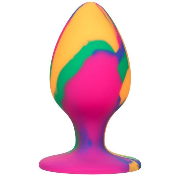 CALEXOTICS - CHEEKY PLUG ANAL TIE-DYE GRANDE CALEXOTICS