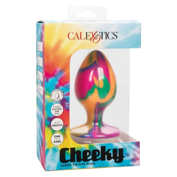 CALEXOTICS - CHEEKY PLUG ANAL TIE-DYE GRANDE CALEXOTICS
