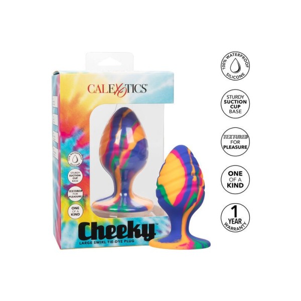 CALEXOTICS - CHEEKY GRANDE SWIRL PLUG ANAL CALEXOTICS - Bouchons anaux