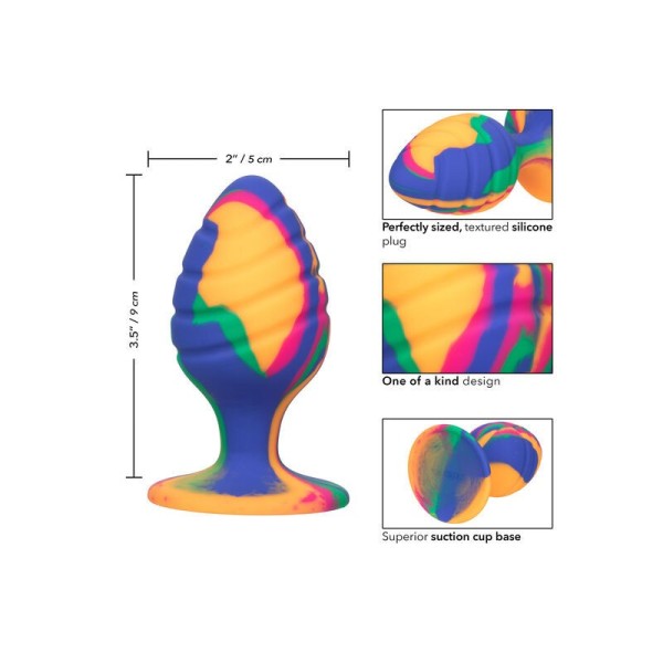 CALEXOTICS - CHEEKY GRANDE SWIRL PLUG ANAL CALEXOTICS - Bouchons anaux