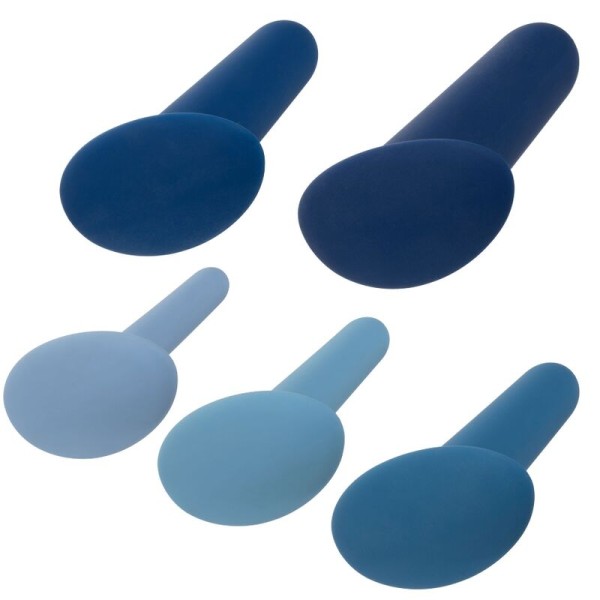 Calexotics - Set de entrenamiento anal portátil de 5 piezas