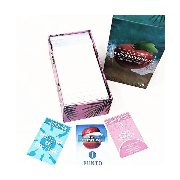LA ISLA DE LAS TENTACIONES - OFFICIAL CARD GAME - ES LA ISLA DE LAS TENTACIONES