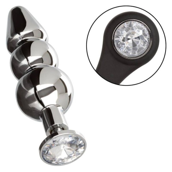 CALEXOTICS - STAR FUCKER BEADED PLUG CALEXOTICS - Anillos con tap