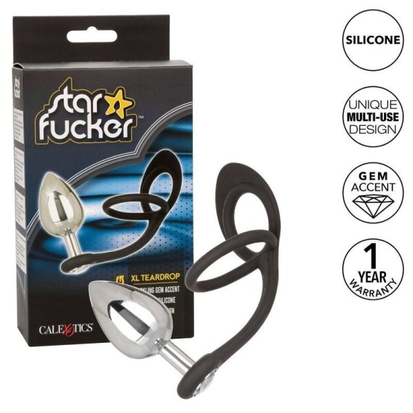CALEXOTICS - STAR FUCKER XL BOUCHON EN GOUTTE CALEXOTICS