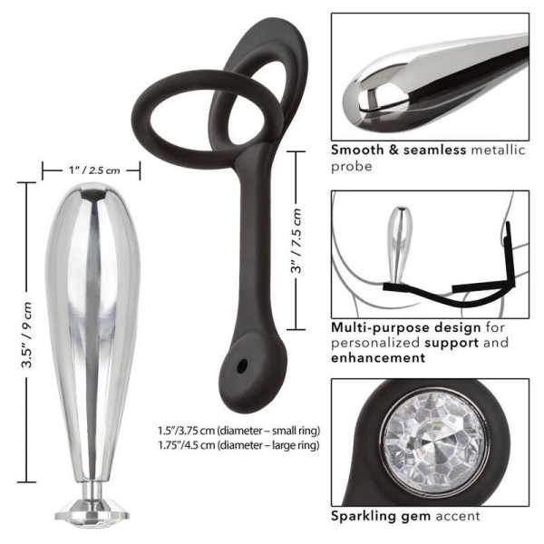 CALEXOTICS - STAR FUCKER GLIDER PLUG CALEXOTICS - Anillas con tap