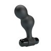 MR PLAY - PLUG ANAL VIBRATEUR EN SILICONE NOIR MR PLAY