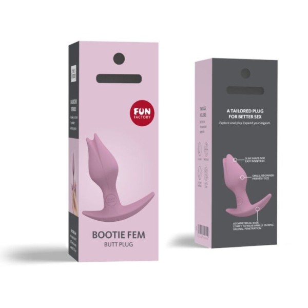 FUN FACTORY - BOOTIE FEM FEMELLE ANAL PLUG ANAL ROSE FUN FACTORY
