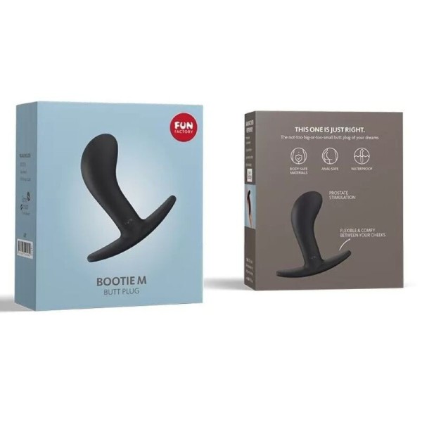FUN FACTORY - BOOTIE ANAL PLUG MÉDIO PRETO FUN FACTORY - Plugues anais