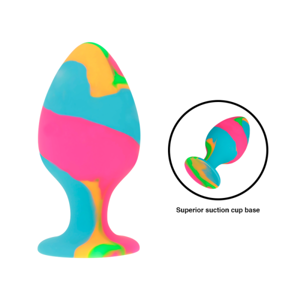 INTENSE - ENSEMBLE DE BOUCHONS EN SILICONE MULTICOLORE INTENSE ANAL TOYS