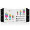 INTENSE - ENSEMBLE DE BOUCHONS EN SILICONE MULTICOLORE INTENSE ANAL TOYS