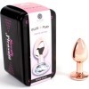 SECRETPLAY - PLUG ANAL EN MÉTAL OR ROSE PETITE TAILLE 7 CM SECRETPLAY TOYS