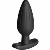 ELECTRASTIM - PLUG ANAL ROCKER DE SILICONA NEGRO GRANDE ELECTRAST