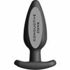ELECTRASTIM - PLUG ANAL ROCKER DE SILICONA NEGRO GRANDE ELECTRAST
