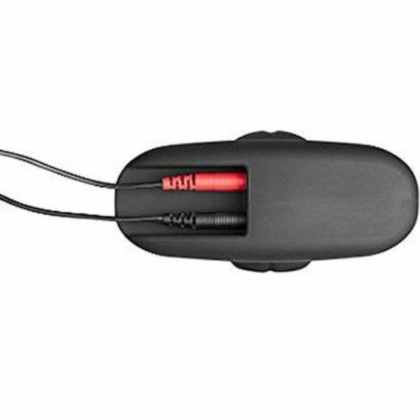 ELECTRASTIM - PLUG ANAL ROCKER DE SILICONA NEGRO GRANDE ELECTRAST