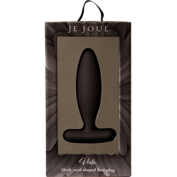 JE JOUE - VIBRATEUR VESTA PLUG ANAL NOIR JE JOUE - Télécommande