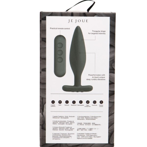 I PLAY - EGON PLUG VIBRADOR ANAL NEGRO I PLAY - Mando a distancia