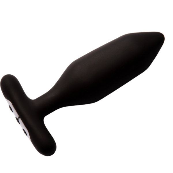 JE JOUE - VIBRATEUR PLUG ANAL ONYX NOIR JE JOUE - Télécommande