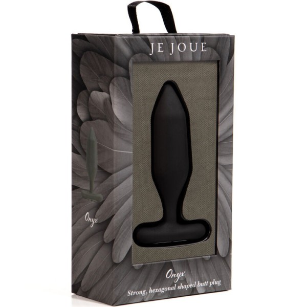 JE JOUE - VIBRATEUR PLUG ANAL ONYX NOIR JE JOUE - Télécommande