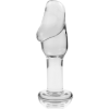 NEBULA SERIES BY IBIZA - PLUG ANAL MODÈLE 6 VERRE BOROSILICATE CLAIR 12.5 CM -O- 4 CM NEBULA SERIES BY IBIZA