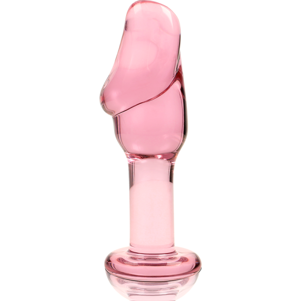 NEBULA SERIES BY IBIZA - PLUG ANAL MODÈLE 6 VERRE BOROSILICATE ROSE 12.5 CM -O- 4 CM NEBULA SERIES BY IBIZA